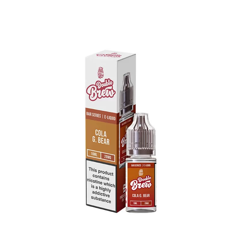 Ohm Brew Double Brew Cola G.Bear 10ml Nic Salt E-Liquid - Image 2