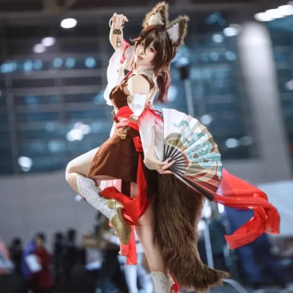 Tingyun Style Costume Sci-Fi Foxian Amicassador Cosplay Outfit
