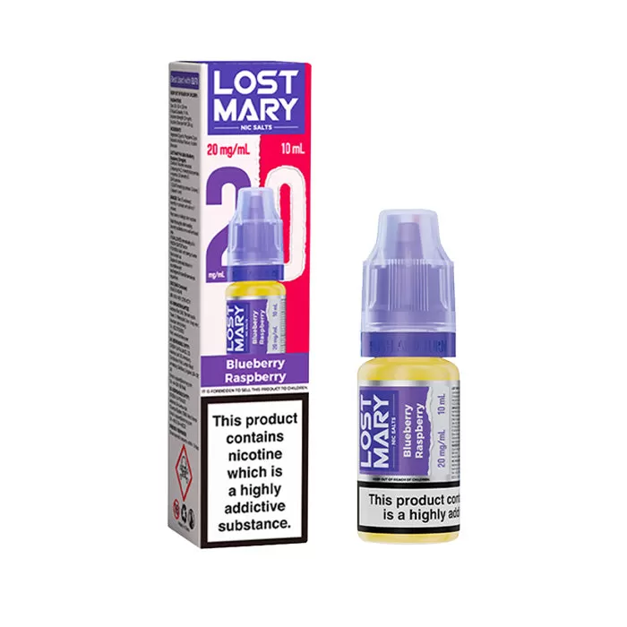 Blueberry Raspberry Nic Salt E-Liquid by Lost Mary - Ukecigstore