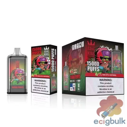 Bang King 15000 Disposable Vape – 15K Puffs, Rechargeable & Multi-Nicotine