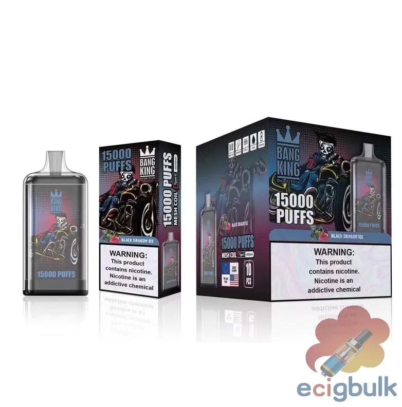 Bang King 15000 Disposable Vape – 15K Puffs, Rechargeable & Multi-Nicotine - Image 3