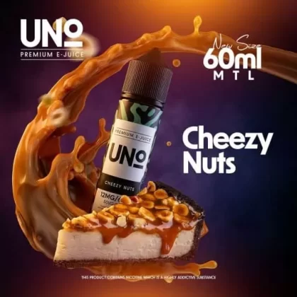 UNO MTL CHEESY NUTS VAPE ELIQUID - Vape Product, Vape Product; Vape Product, Vape Product