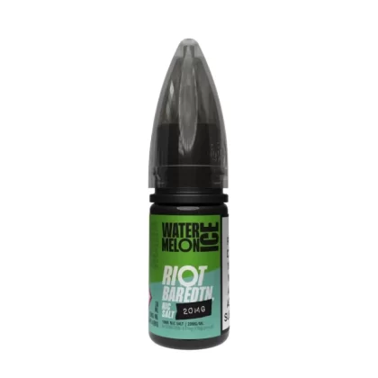Watermelon Ice Nic Salt E-Liquid Bar Edition by Riot Squad (10ml) - 5mg
