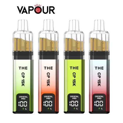 Crystal Pro CP 15K Prefilled Pod Kit - 5 Pack - Blue Razz Cherry