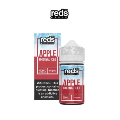 7 DAZE - RED'S APPLE - APPLE ORIGINAL ICED - 6 mg - 60 ml