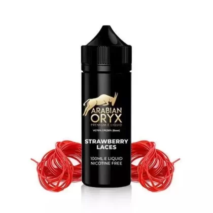 Strawberry Laces ARABIAN ORYX E Liquid 100ML | Premium 0mg Juice - Ecigdepot