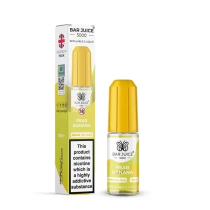 BAR JUICE PEAR BANANA 10ML NIC SALT E-LIQUID