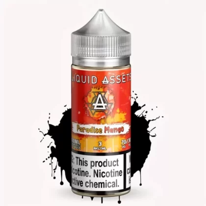 Paradise Mango – Liquid Assets – 100mL All-Day Vape | Mango