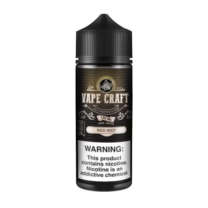 Vape Craft Red Riot eJuice - Vape Product, Vape Product; Vape Product, Vape Product (28D000)