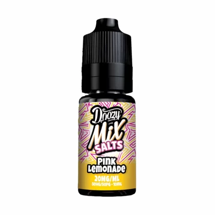 Doozy Mix Salts Pink Lemonade Nic Salt Vape Juice - 10 Pack - Strength 10mg