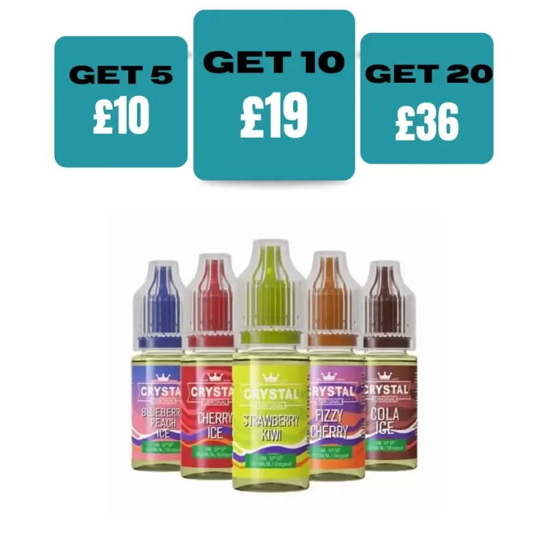 Ske Crystal Nic Salt 10ml - Strawberry Burst / 10mg