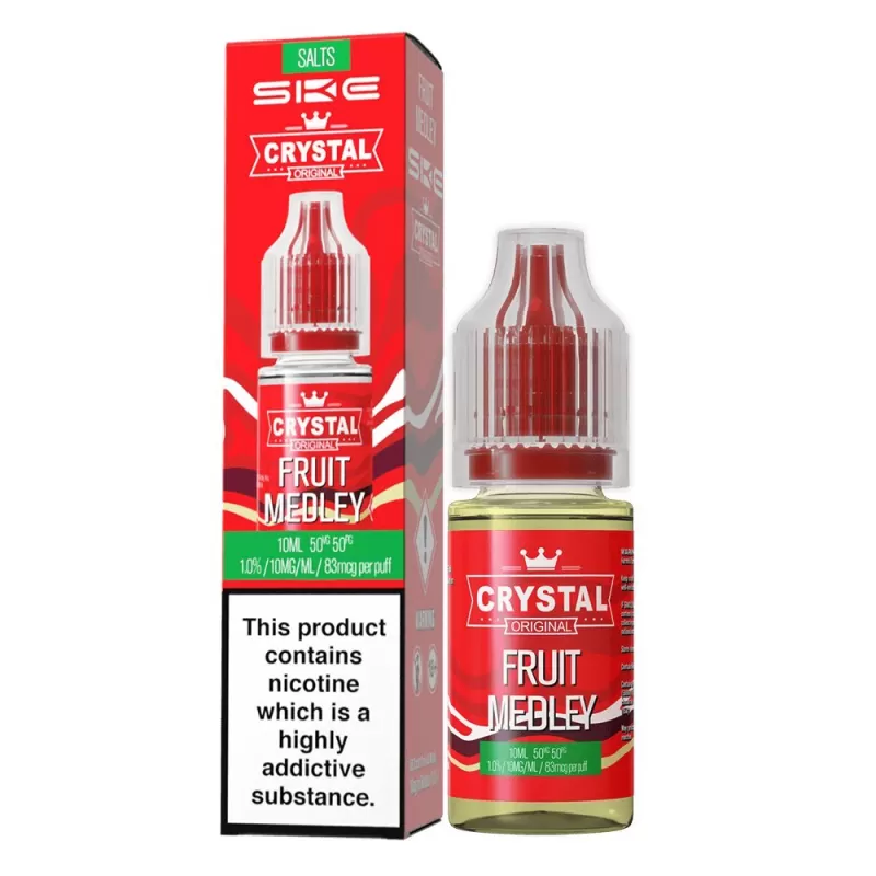 Ske Crystal Nic Salt 10ml - Strawberry Burst / 10mg - Image 3