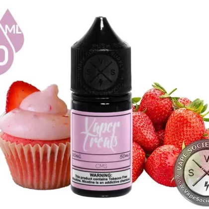 The Cupcake Man Strawberry by Vaper Treats Salt 30ml