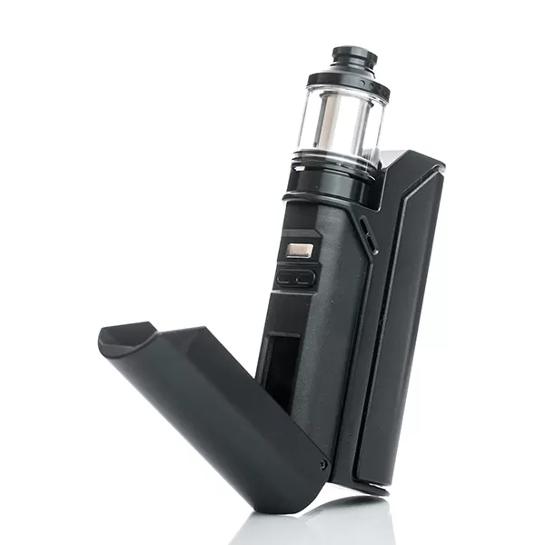 WISMEC Reuleaux RX75 Starter Kit with Amor Mini Tank - 2ml - SilverFrameSilverCarbonFiber - Image 3