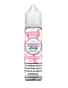 Dinner Lady Synthetic – Strawberry Macaroon [60ml]