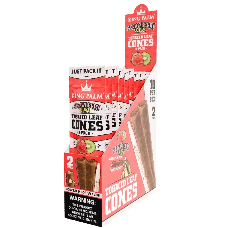 Tobacco Cones – Strawberry Kiwi King Palm