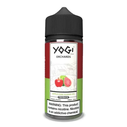 Yogi Orchards Apple Pink Guava Chilled Vape e-Liquid 100mL - Vape Product, Vape Product