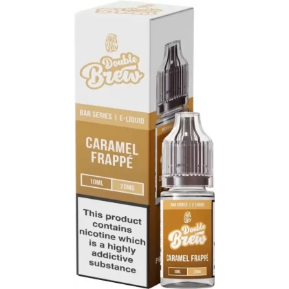 OHM BREW DOUBLE BREW CARAMEL FRAPPÉ 10ML NIC SALT E-LIQUID - Strength#5MG>10MG>20MG