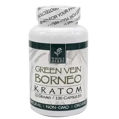 Whole Herbs Green Vein Borneo Capsules - Discountvapepen