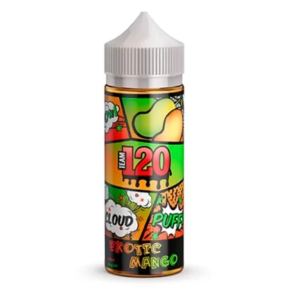 Team 120 Exotic Mango 100ml – e-juice utan nikotin - Team 120 / No / 100ml / 30/70