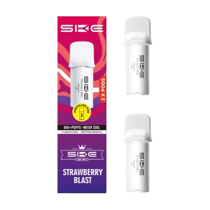 Strawberry Blast SKE 600 Pro Pods - Vapeshop Co