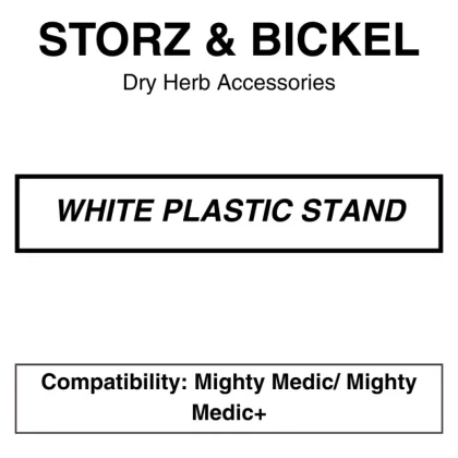 Storz & Bickel – White Plastic Stand – (Mighty/Mighty+)