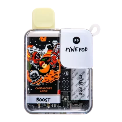Cantaloupe Apple Pyne Pod Boost 8500 - VAP; Vape Product; 5 Pack, Single