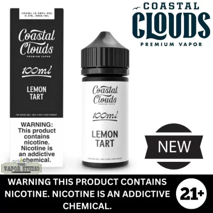 Coastal Clouds Lemon Tart Premium E-Liquid 100ml