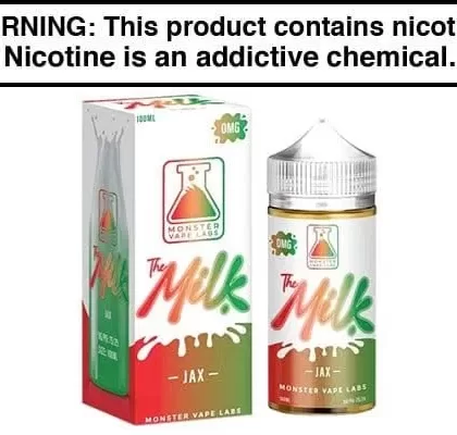 JAX BY THE MILK 100ML - Vapejuice