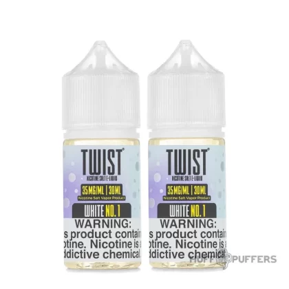 Twist Salt – White No. 1 60mL - Vape Product, Vape Product (3E3967)