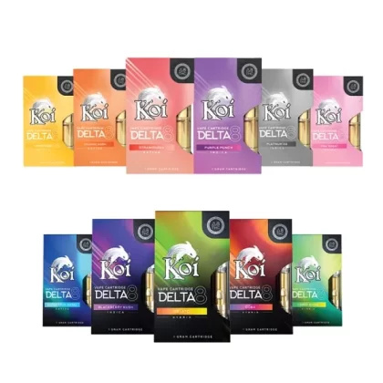 Koi Delta 8 THC Vape Cartridges 1G - Ejuicewarehouse