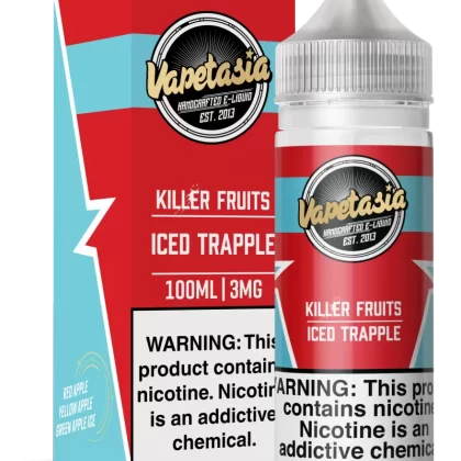 Vapetasia - Killer Fruits ICED Trapple - 100ML E-Liquid - 3MG