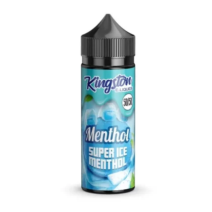 KINGSTON SUPER ICE MENTHOL 50/50 100ML SHORTFILL E-LIQUID