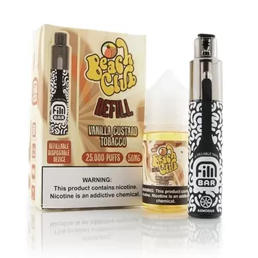 Beach Club Vanilla Custard Fill Bar disposable kit - Vape Store