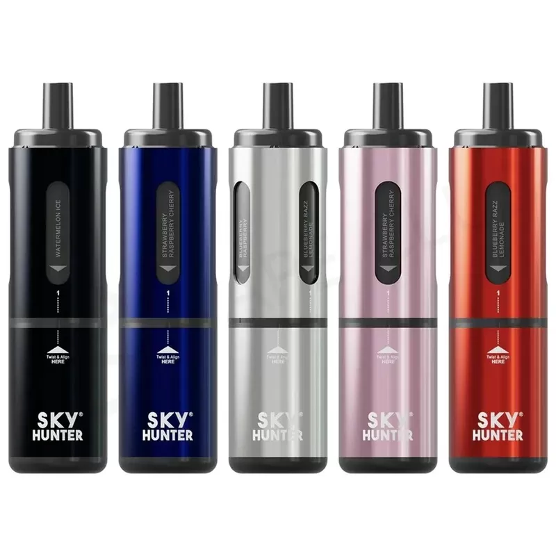 Sky Hunter 2600 Puffs Disposable Vape Rechargeable TPD
