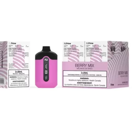ZPrime Disposable Vape – Zpods – 30 K Puff Combo – Berry Mix