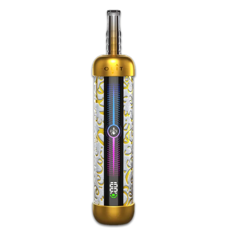 OLIT HookaLit Pro 60K Puff Disposable E-Hookah - 60,000 Puffs - Two Apple - Image 3