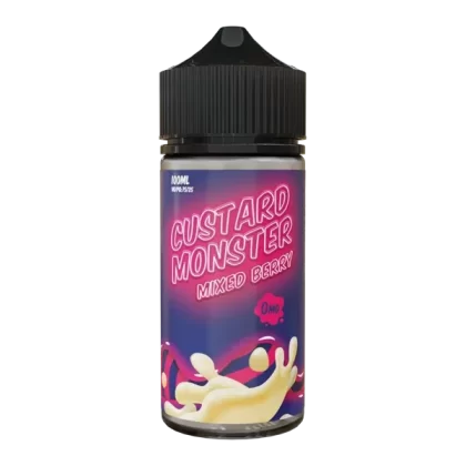 Mixed Berry Custard Monster Swirl Edition eJuice Nicotine Free 100ml