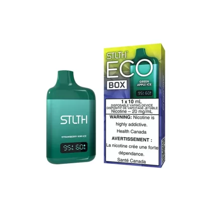 STLTH Eco Box Green Apple Ice Disposable Vape