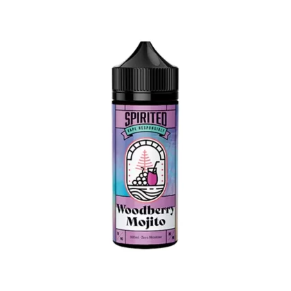 Fantasi Spirited Woodberry Mojito 100ml Shortfill E Liquid - Strength#0mg