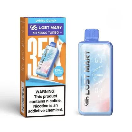 White Gami+ – Lost Mary MT35K - Vape Store