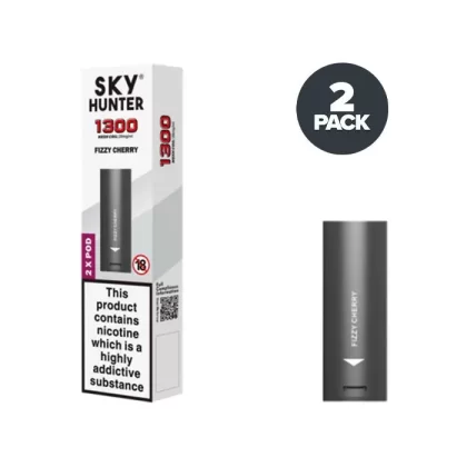 Fizzy Cherry Sky Hunter 1300 Pre-filled Pods