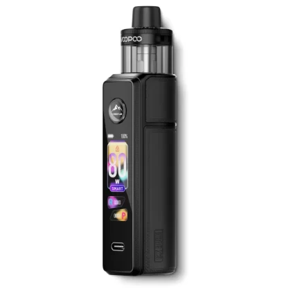 Drag X3 by VooPoo - Spray Black, Glow Pink