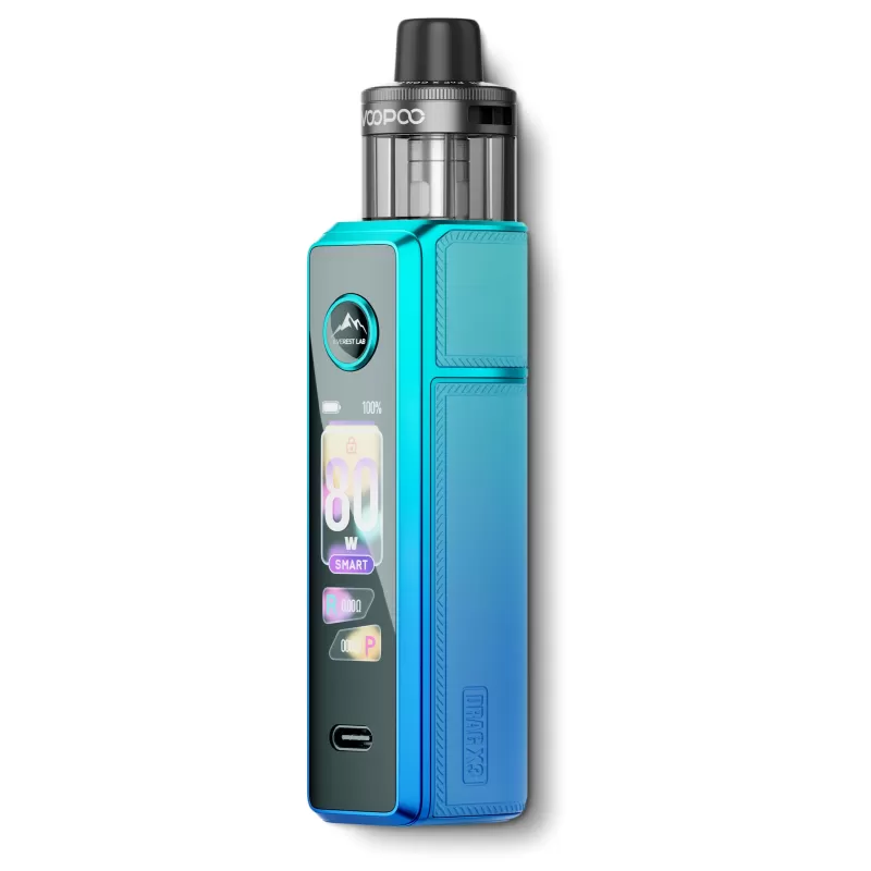 Drag X3 by VooPoo - Spray Black, Glow Pink - Image 3