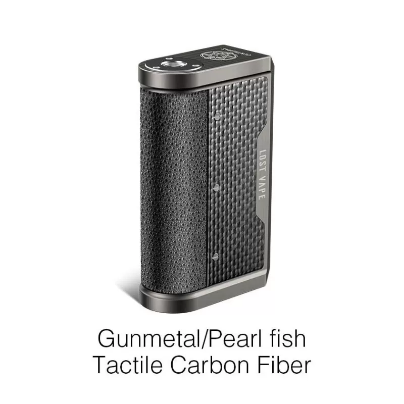 Lost Vape Centaurus DNA 250C Box Mod 200W - Gun Metal / Pearl Fish NZL Abalone Shell - Image 3
