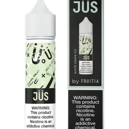 60ML | White Grape Ice by JÜS - Size#60ML~Strength#3MG>6MG