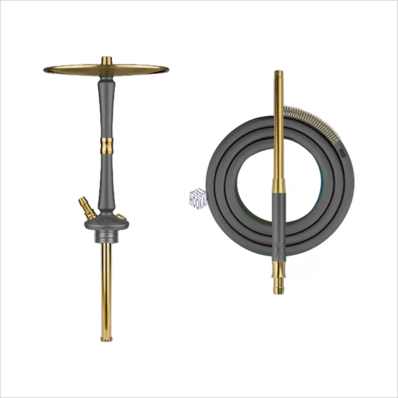 Shisha Hoob GO Space Grey Gold - Uszczelka; Dyfuzor, Talerzyk
