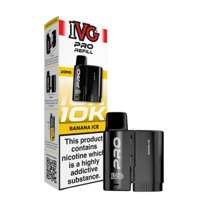 Banana Ice IVG Pro 12 Refill Pack - Vape Product