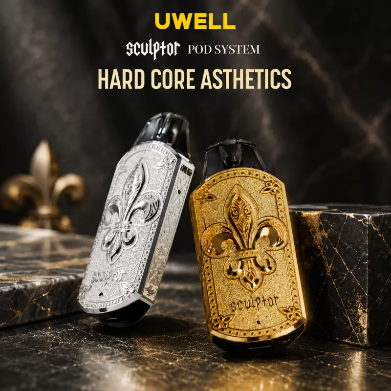 Uwell Sculptor Pod System (370 mAh) - Silver - Image 2
