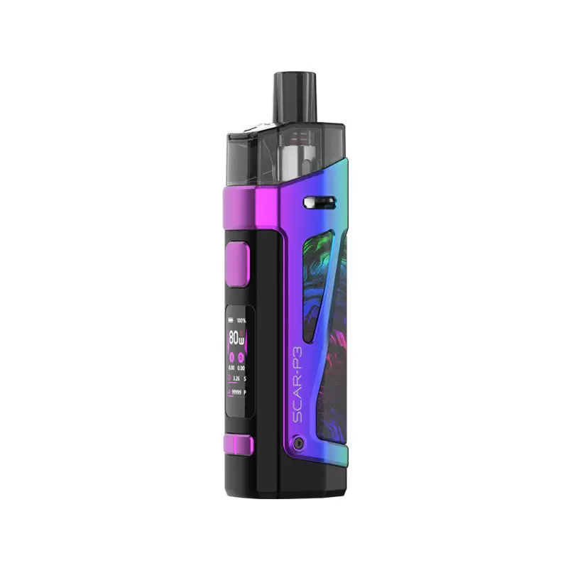 SMOK Scar P3 Pod Kit 2000mAh - 5.5ml - Fluid Gold - Image 3